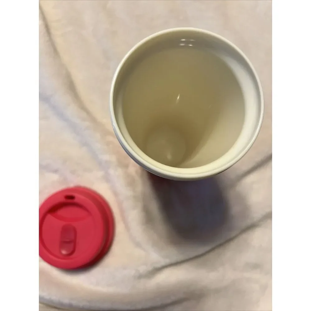 Kate Spade Cold Hands Warm Heart Coffee‎ Thermal Mug Tumbler  New No Tag